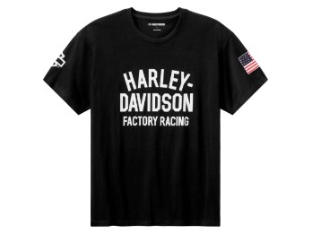 Harley-Davidson Herren T-Shirt Factory Racing Fast Johnnie