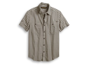 Herren Hemd Chain Stitched