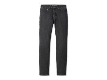 Harley-Davidson Herren Straight Jeans – Black Denim