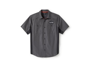 Herren Hemd Colorblock