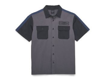 Herren Hemd Est 1903 Colorblock