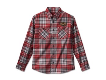 120th Anniversary Plaid Shirt für Herren - Rotkariert