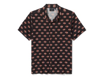 Herren Shirt Bar & Shield Aloha