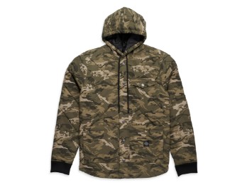 Herren Jacke Forever Harley Camo grün