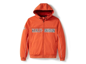 Harley-Davidosn Windproof Soft Shell Jacke Orange