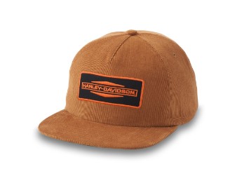 Stacked Bar & Shield 5-Panel Cap