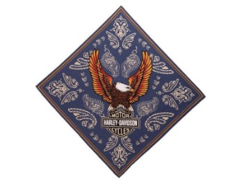 Classic Eagle Bandana blau