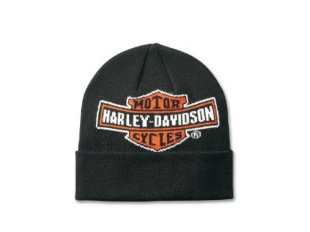 H-D Oil Can Beanie black