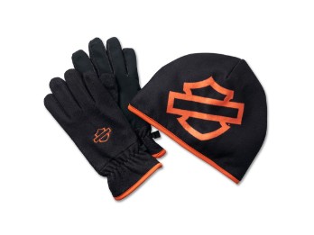 Fleece Beanie and Glove Set