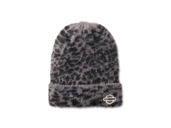 Wild Cat Fuzzy Beanie