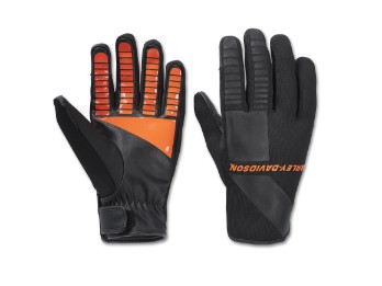 H-D Waterproof Dyna Knit Mixed Media Gloves