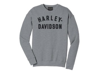 Harley-Davidson Herren Sweatshirt Staple – Grau