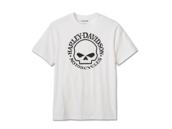 Herren T-Shirt Willie G Skull