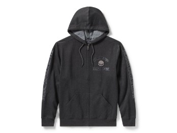 Willie G™ Skull Zip Front Hoodie