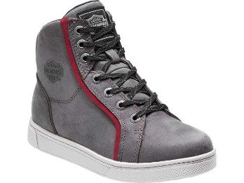 Harley-Davidson Damen Motorradschuhe Mackey CE – Wasserdicht Grau
