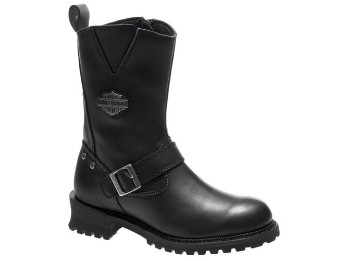 Harley-Davidson Herren Motorradstiefel Bladen – Wasserdicht Schwarz