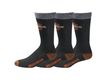 Socken Rider Mid Black