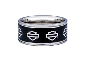 Outline B&S Steel Band Ring