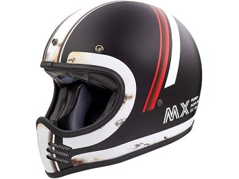 TROPHY MX DO92 O.S. BM BLACK/WHITE MATT