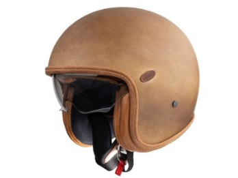 Vintage Brown Old Style – Retro Jethelm