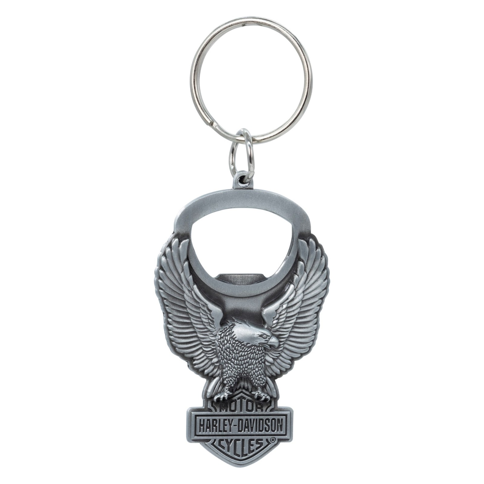 HD Bar & Shield with Eagle Bottle Opener Key Chain