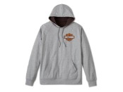 Spirit of Freedom Reversible Hoodie - Heather Grey und Java