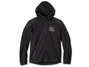 Men's Willie G Skull Graphic Deflector 2.0 Hooded Riding Fleece
