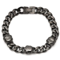 H-D Herrenarmband Willie G Panzerkette 9"