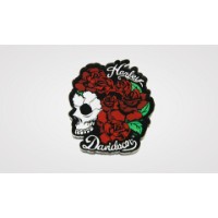 Magnet Rose Skull