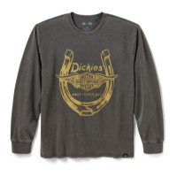 Dickies x HD Langarmshirt mit geflügeltem Hufeisenmotiv