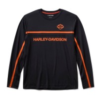 H-D TECH Belüftetes Langarm-Strick-Shirt