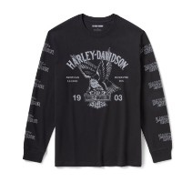 H-D American Classic Eagle Long Sleeve Graphic Tee