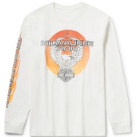 Herren Milwaukee Iron Eagle Langarmhemd
