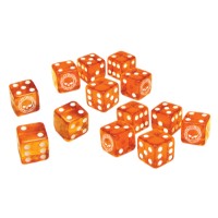 Würfel Orange