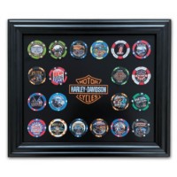 Magnetischer Sammelrahmen für 20 Pokerchips