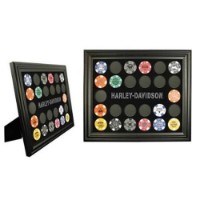 H-D Pokerchip-Sammlerrahmen für 26 Pokerchips