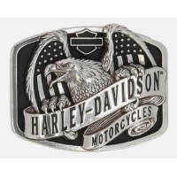 Harley-Davidson® Eagle Wing Over America Schnalle