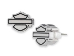 H-D Ohrstecker Bar & Shield