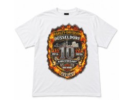 10 Jahre Harley-Davidson Düsseldorf Jubiläums T-shirt 