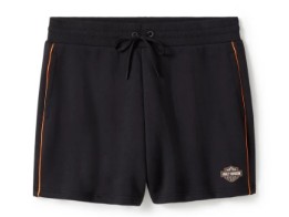 Fleece-Shorts Lady - Black
