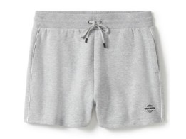 Harley-Davidson Fleece-Shorts Lady - grey
