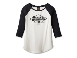 Damen Knit Top '120th Anniversary Speedbird Diamond'