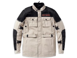 H-D Quest Triple Vent System Jacke für Herren - Beige