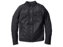 H-D Zephyr Mesh Jacke mit Zip-out Liner für Damen - Schwarz