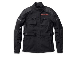 H-D Quest Triple Vent System Jacke für Damen - Schwarz