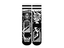 Socks 'Death's Door'