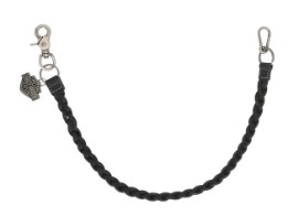 Geldbörsenkette 'Braided Leather'