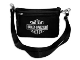Harley-Davidson B&S Umhängetasche  schwarz mit Logo
