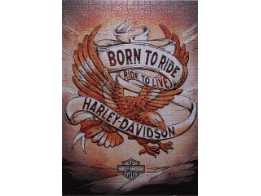 Special Edition Puzzle `Live to Ride´ - hohe Dose