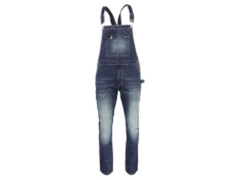 Abriebfeste Fahrerjeans im Latzhosenstil 'ROKKERTECH Dungarees'